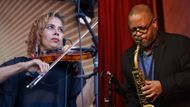 Rhiannon Giddens & Justin Robinson – Did the Blackbird Say to the Crow (Images via Getty & Instagram/jaymass1)